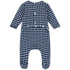 أفرول أولاد بالشعار باللون الأبيض والكحلى (2 قطع), 1, hi-res